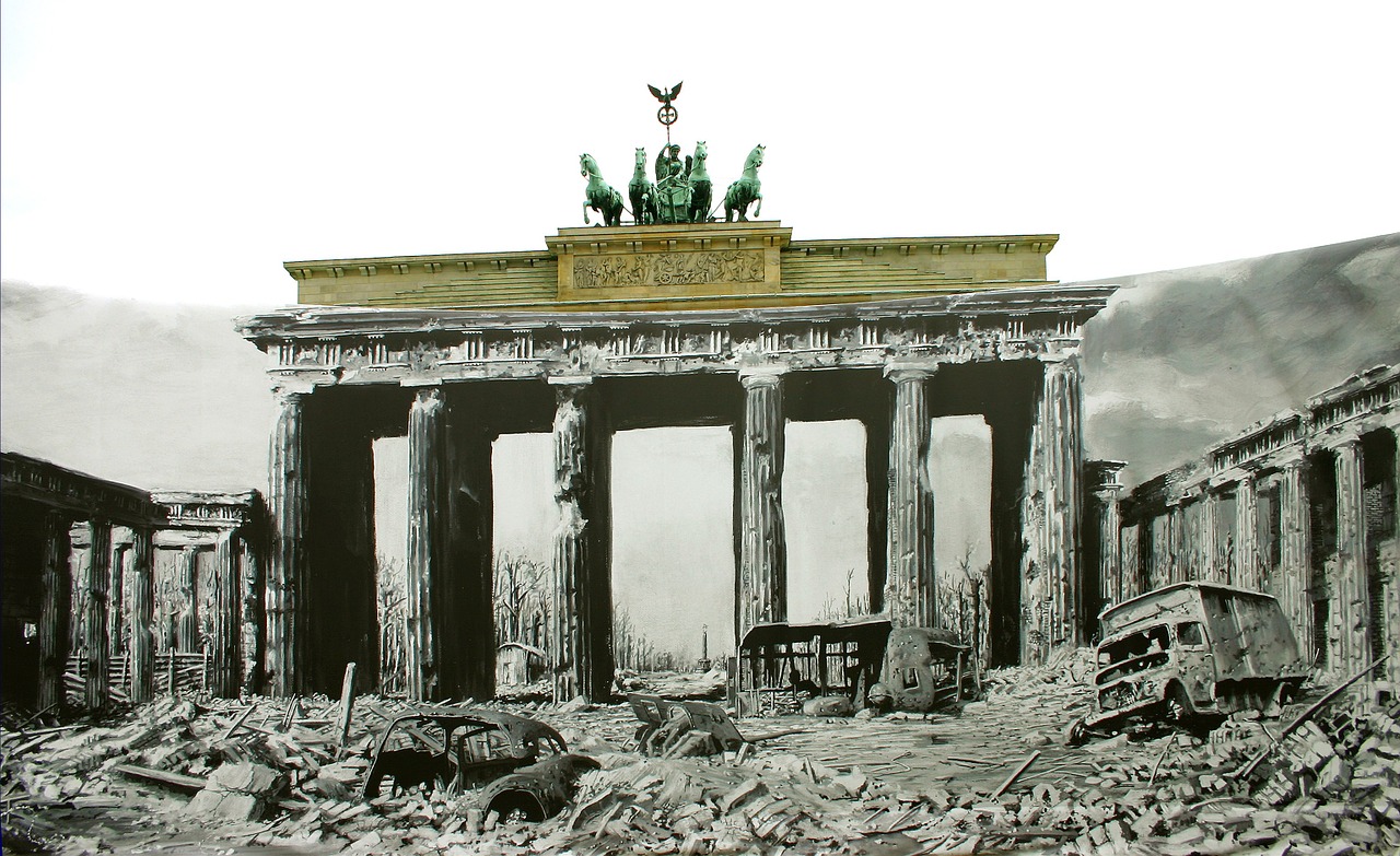 Berlin Brandenburg Gate Quadriga Building Goal Free Image From Needpix Com