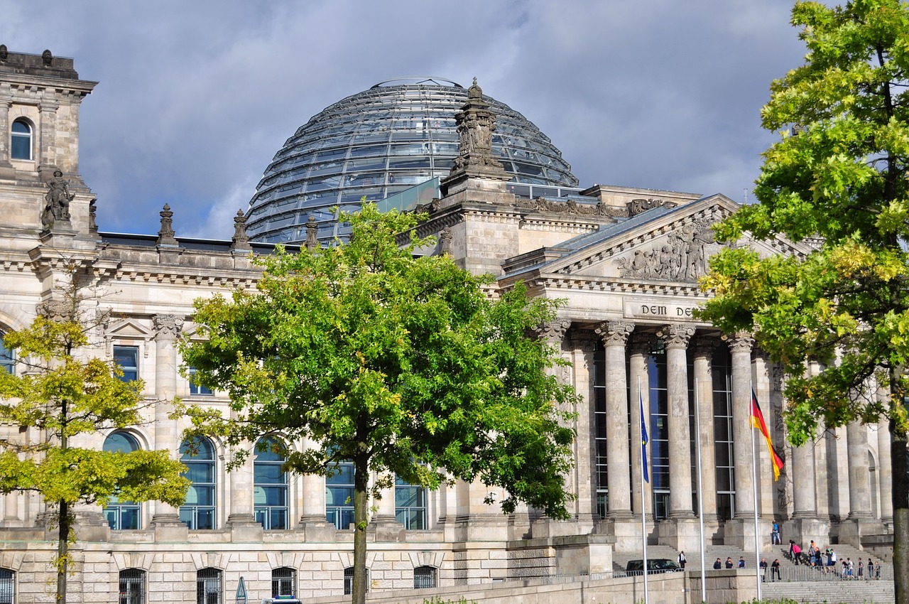 berlin the bundestag monument free photo