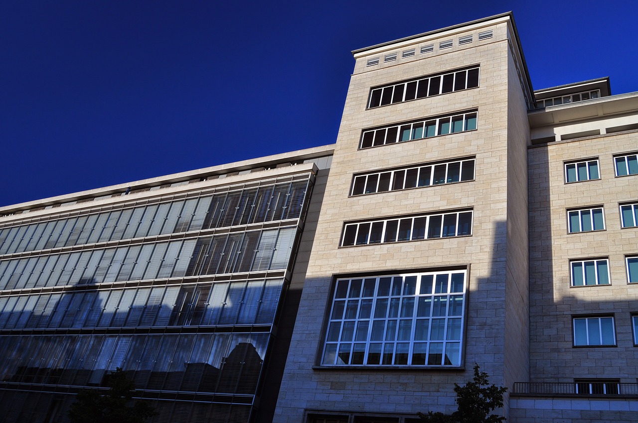 berlin architecture blue sky free photo