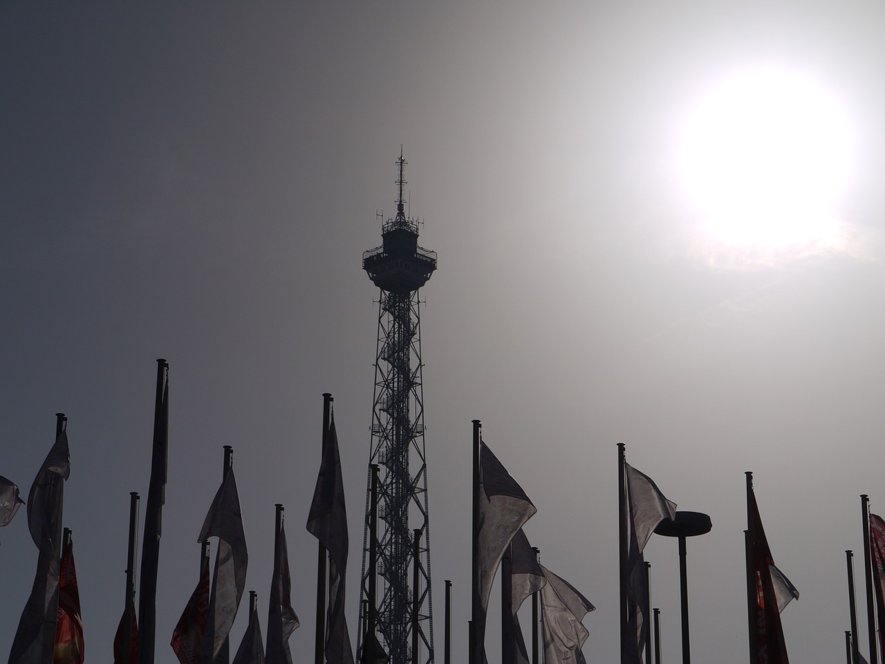 berlin fair radio tower free photo