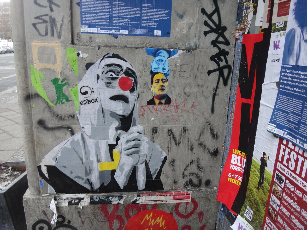 berlin graff graffiti free photo