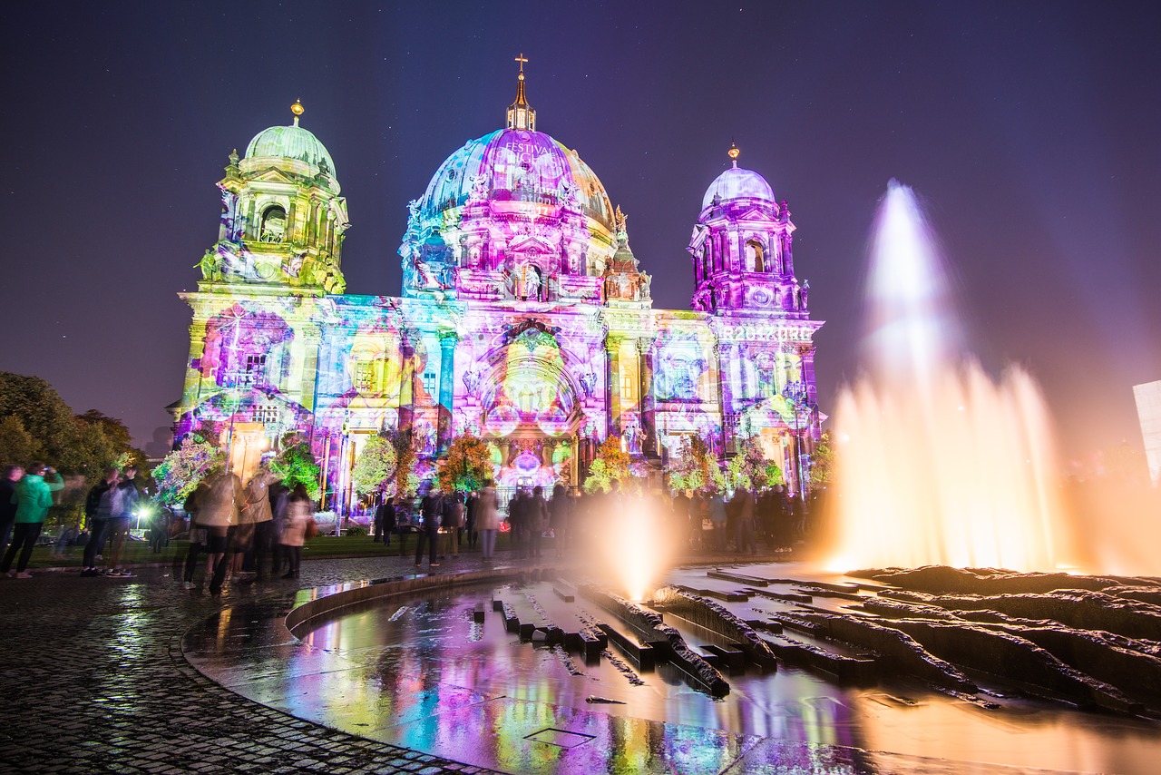 berlin cathedral fountain berlin free photo