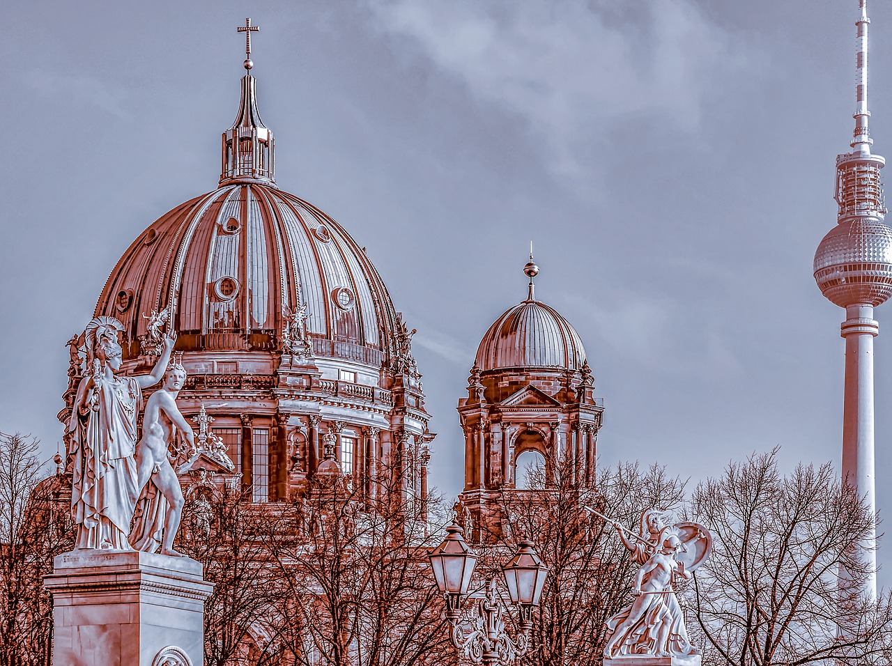berlin cathedral  building  architecture free photo