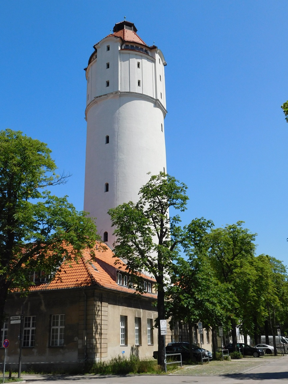 berlin wedding water tower building free photo