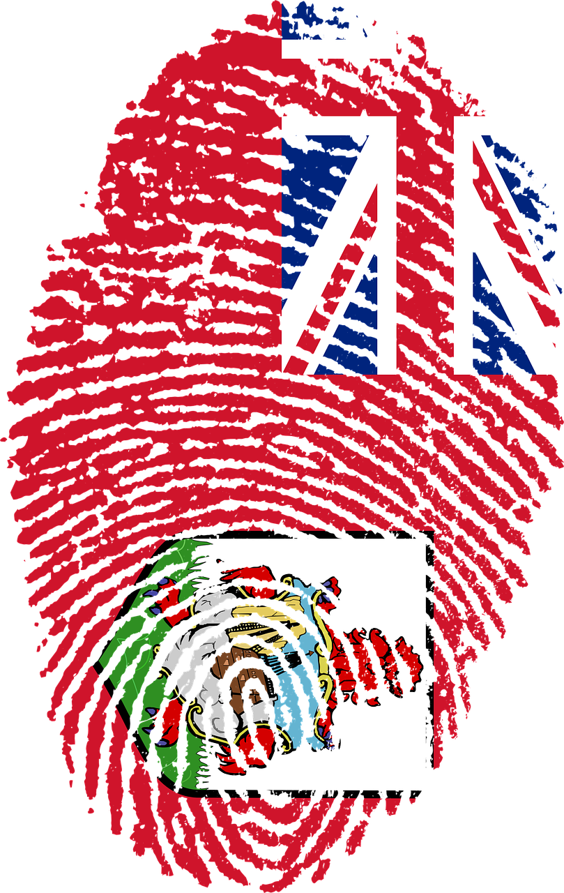 bermuda flag fingerprint free photo