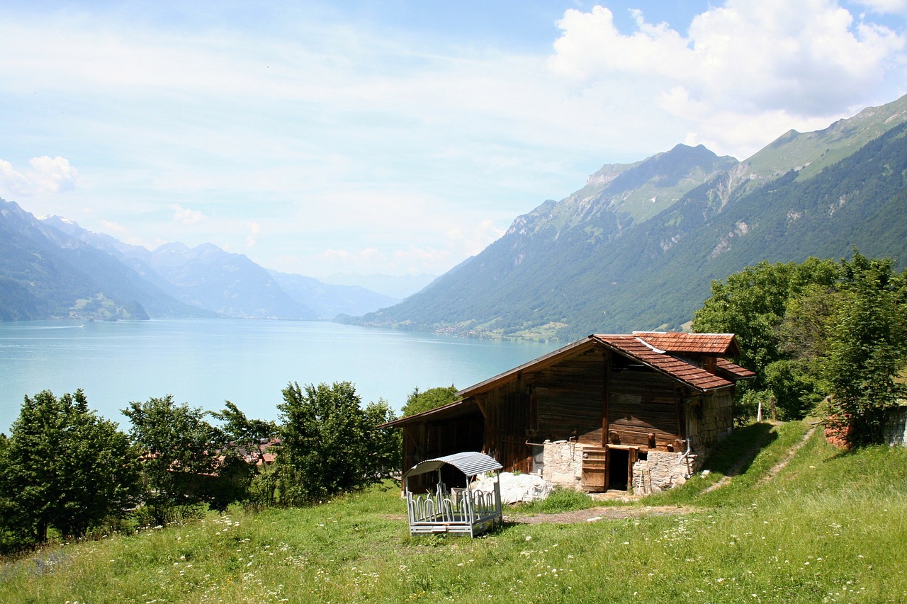 bernese oberland brienz lake of brienz free photo