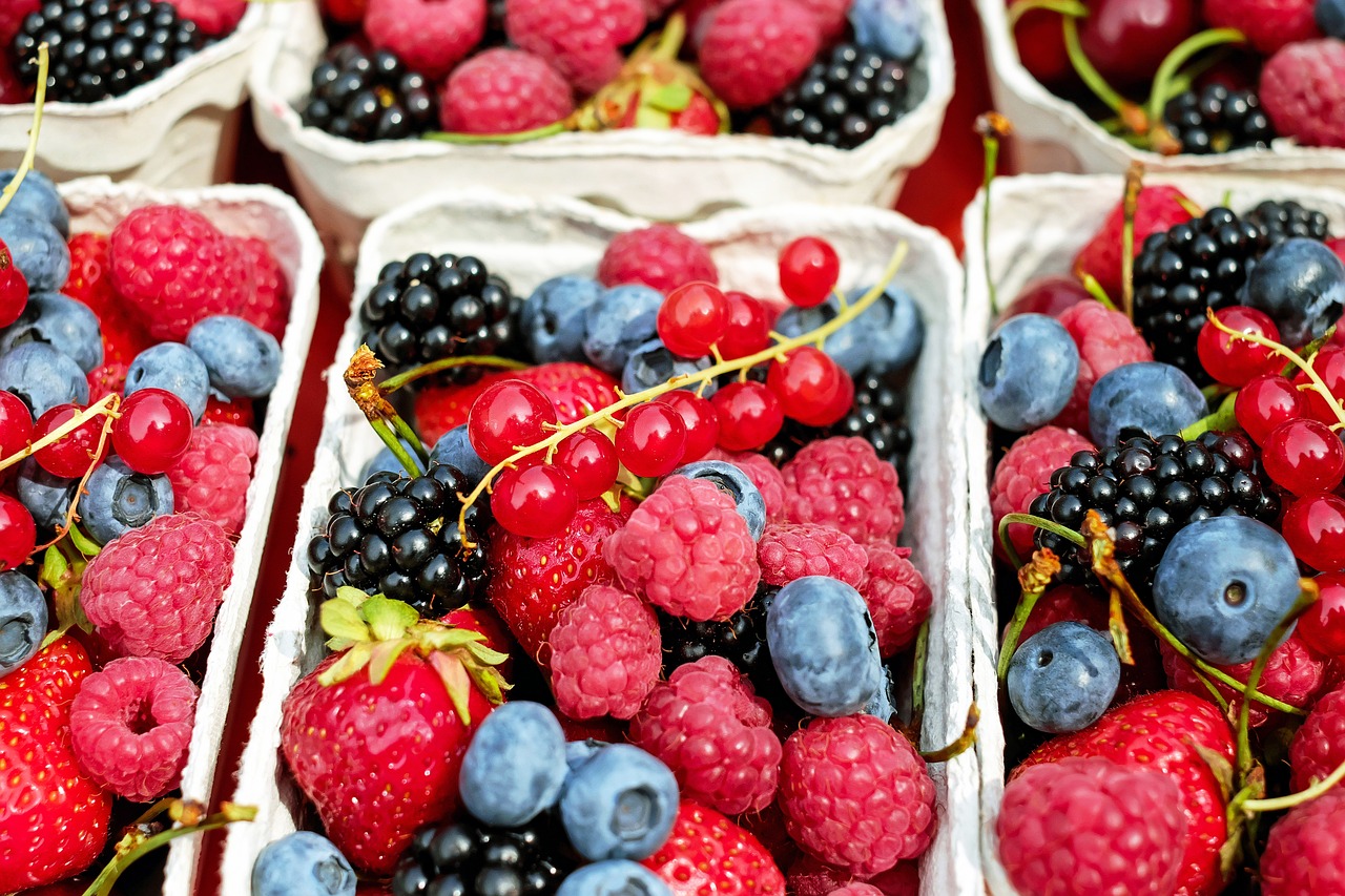 berries fruit fruits free photo