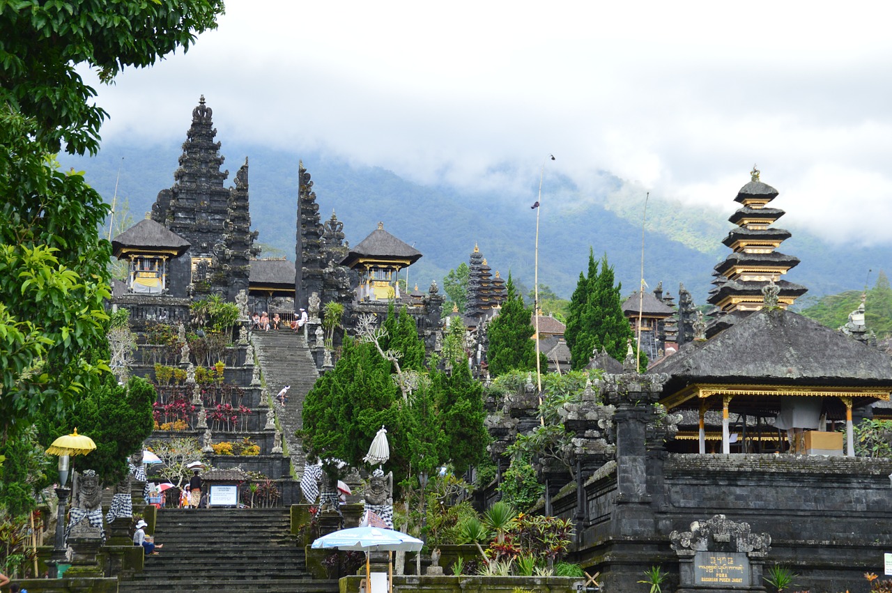 besakih temple indonesia free photo