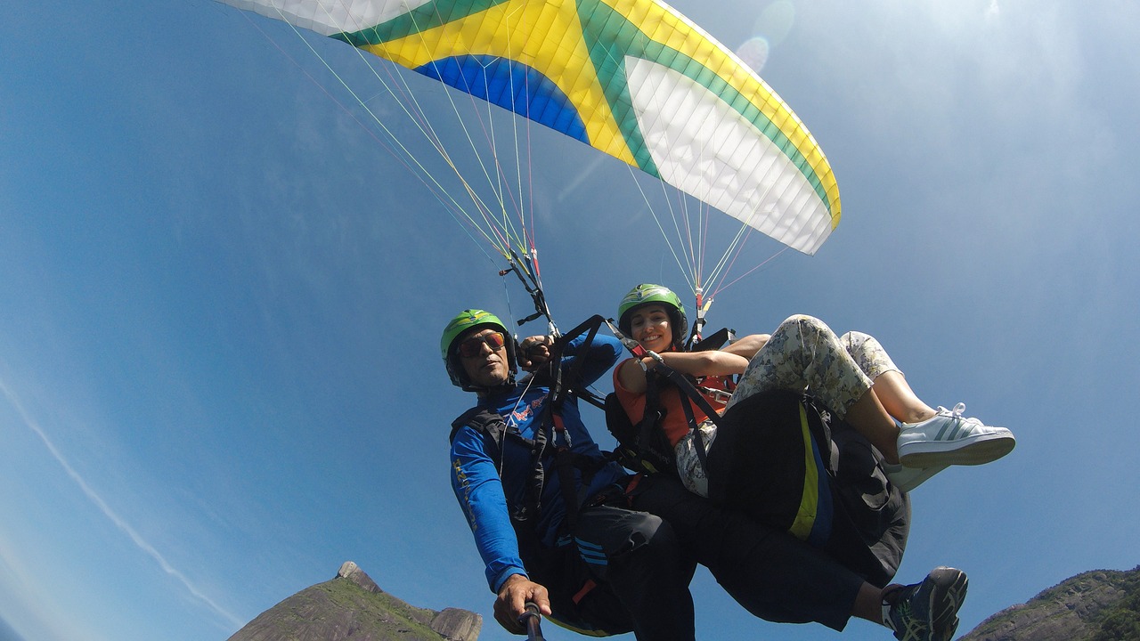 beto rio paragliding free photo
