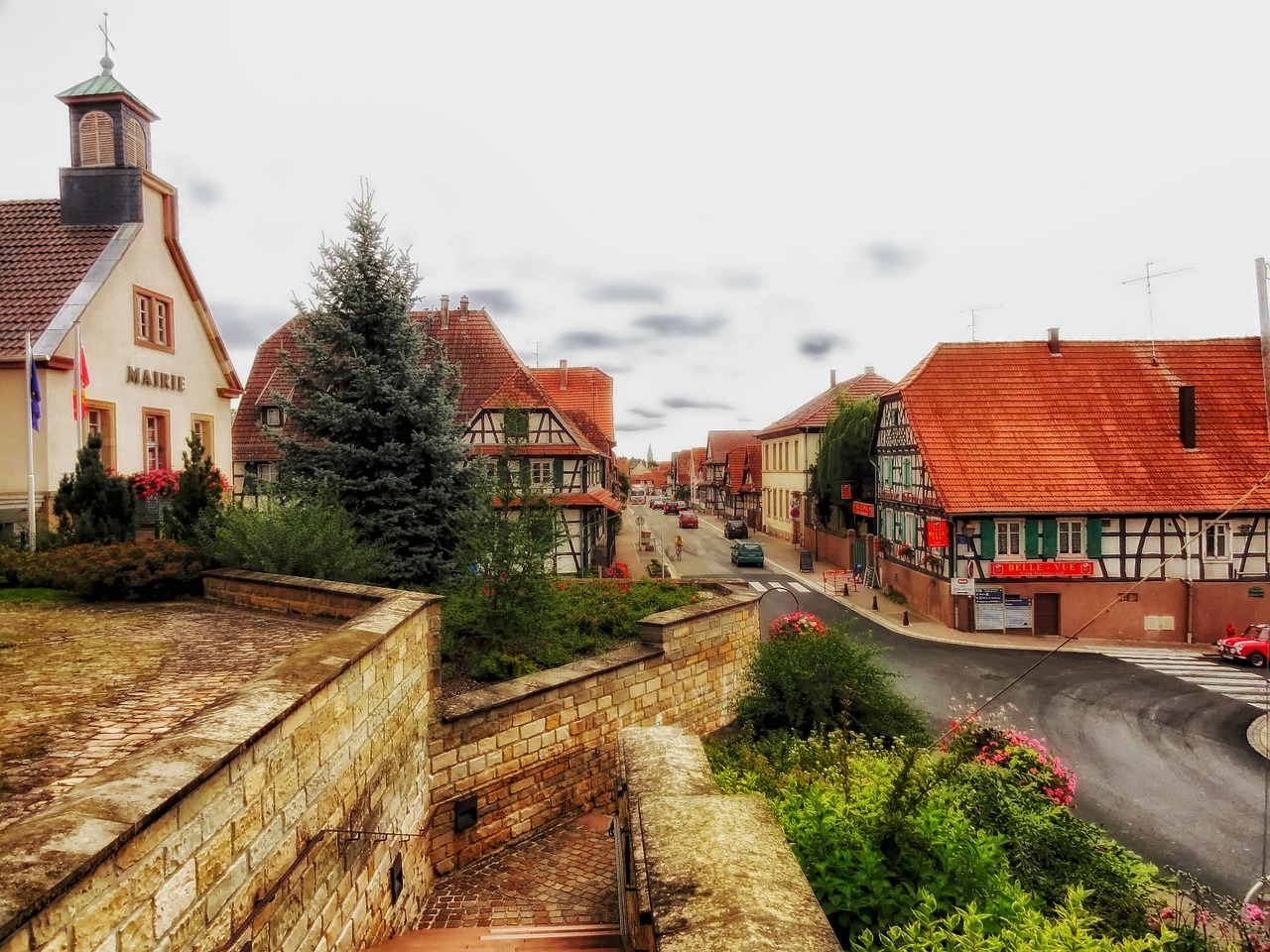 betschdorf france village free photo