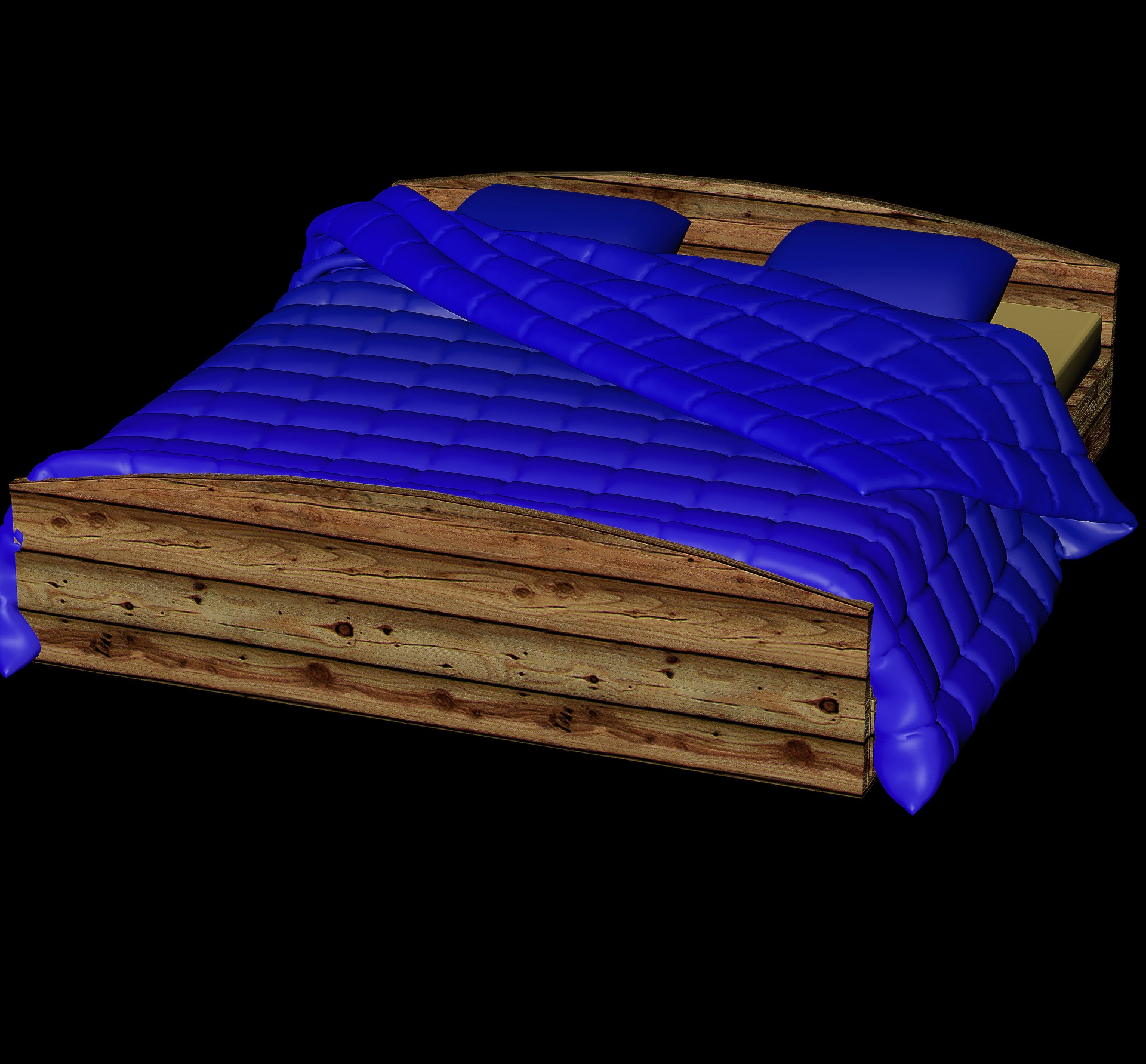 Текстура кровати