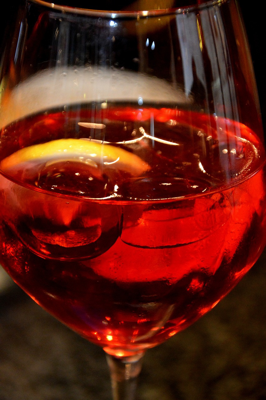 beverages  glass  aperol sprizz free photo