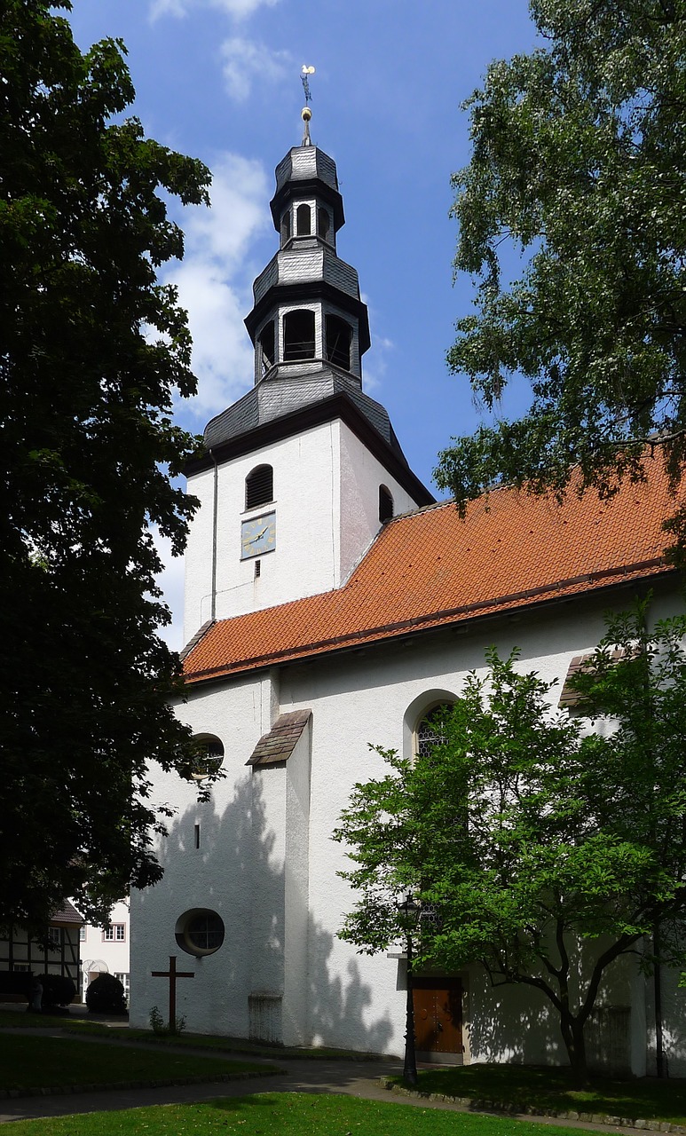 beverungen church cultural heritage free photo