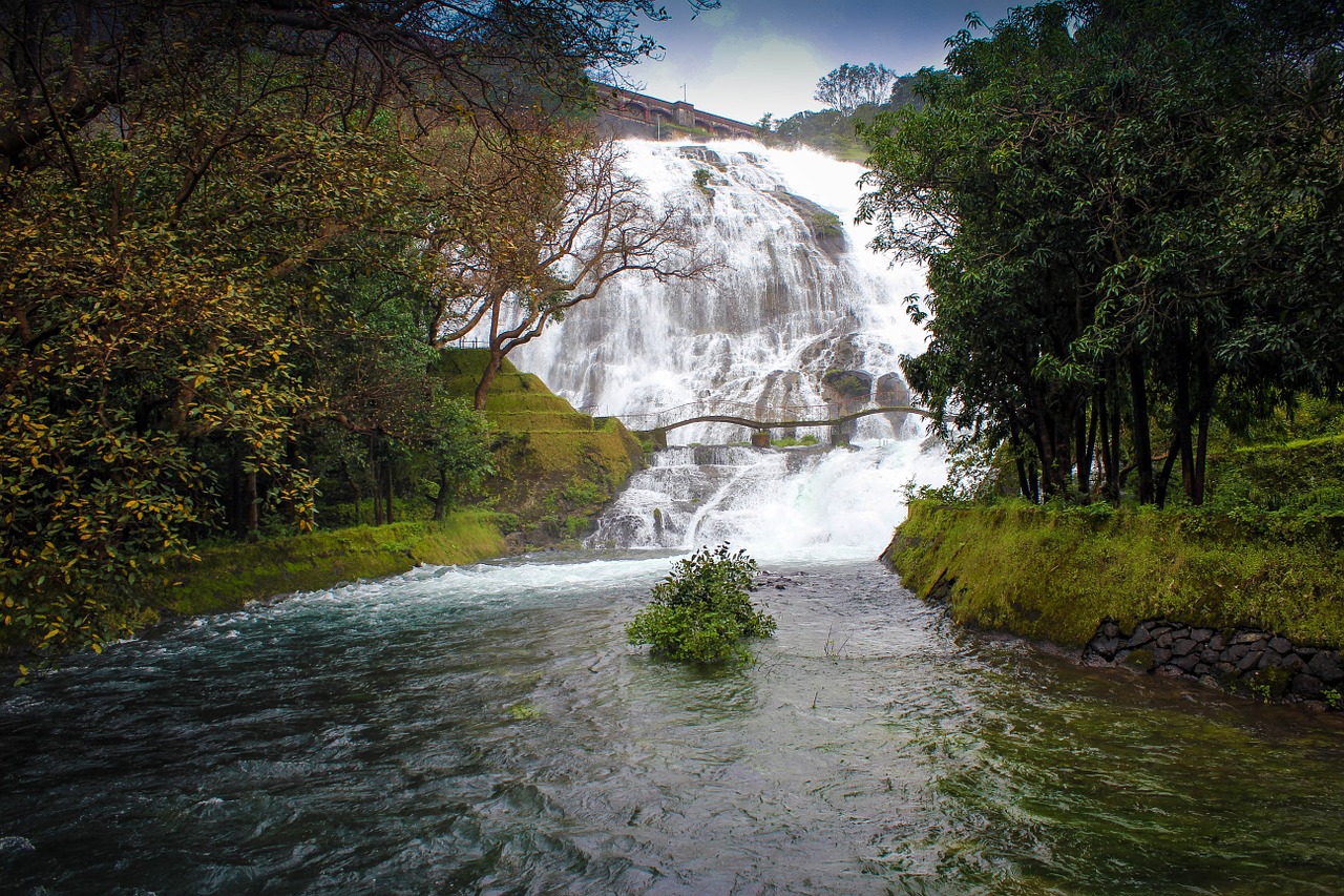 bhandardara umbrella waterfalls waterfall free photo