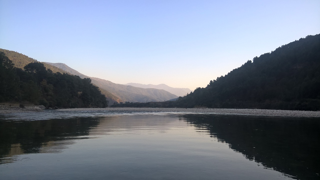 bhutan  nature  lake free photo