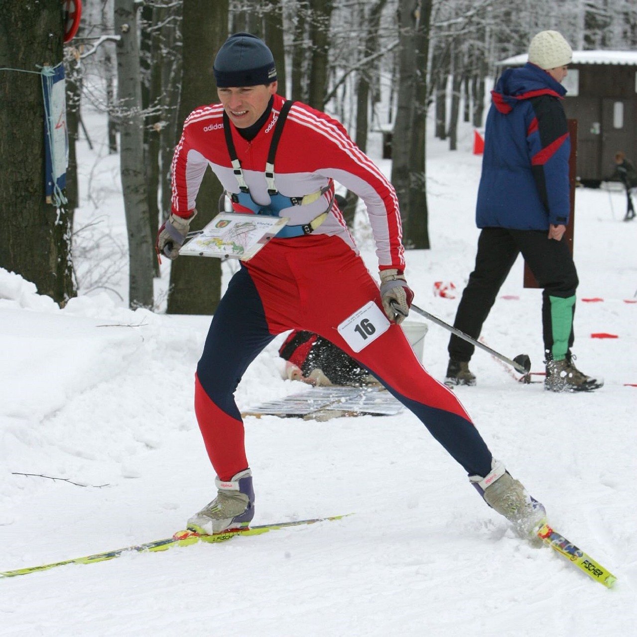 biathlon competitor athlete free photo