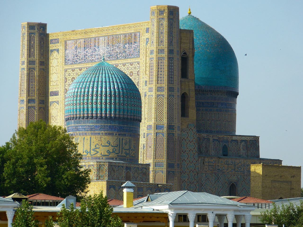 bibi xanom mosque samarkand free photo