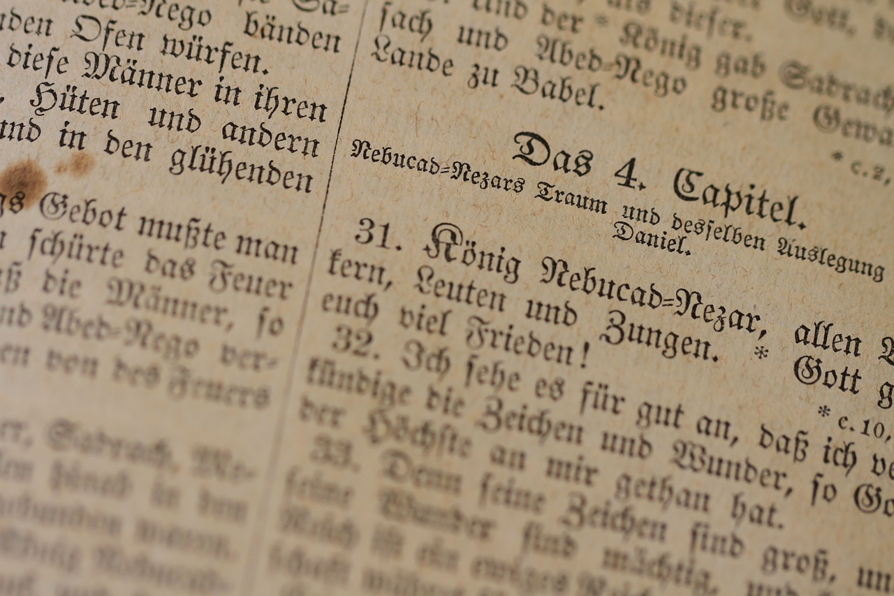 bible old luther free photo