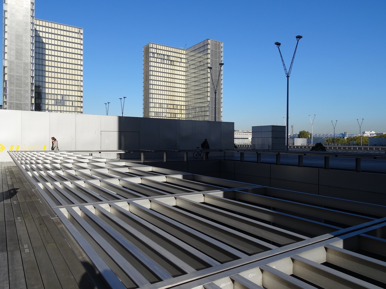 bibliothèque nationale de france paris architecture free photo