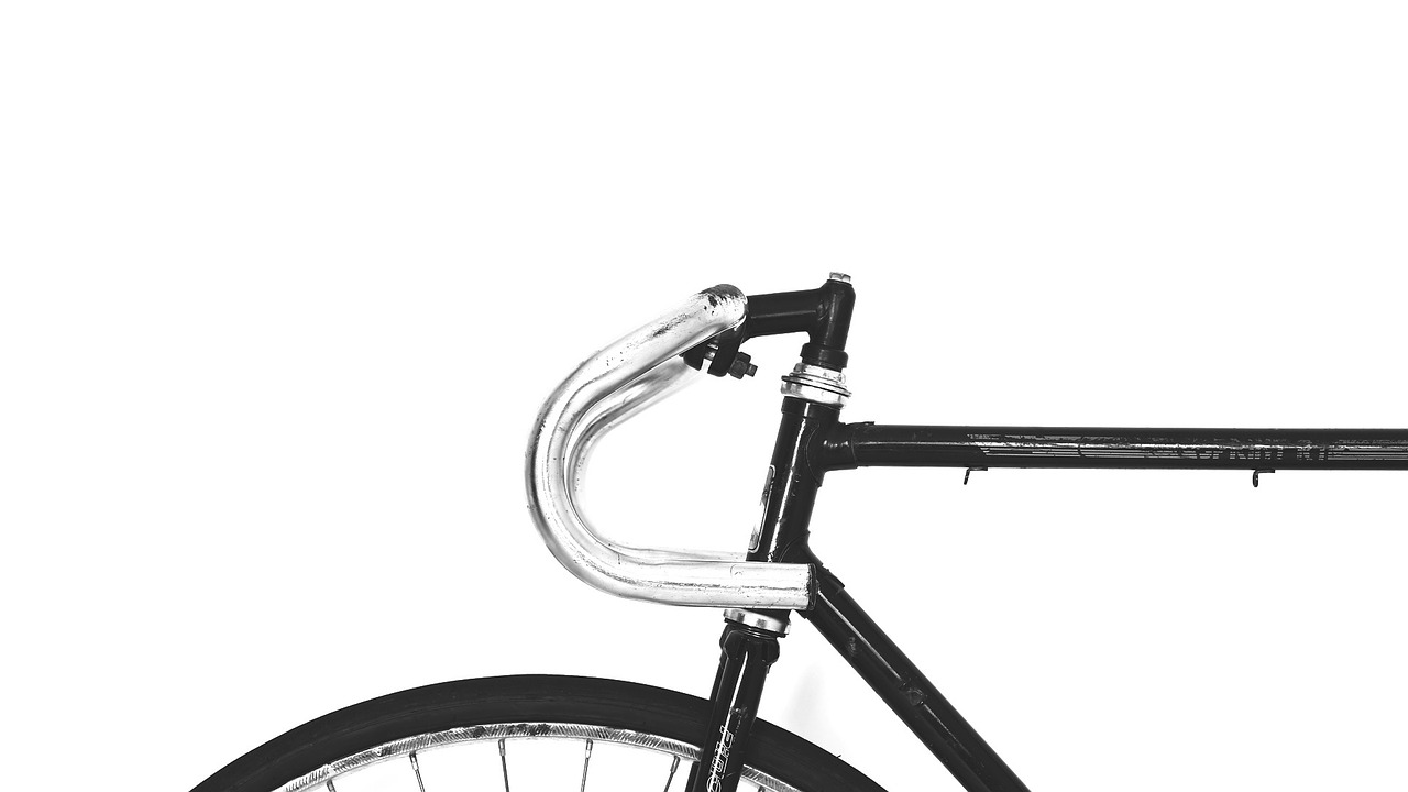 bicycle black and white black free photo