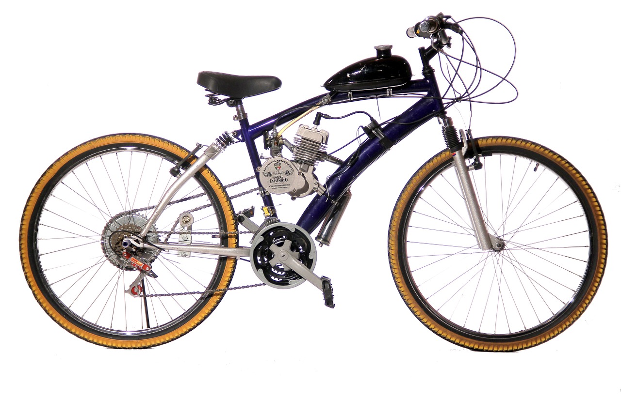 bicycle sports motorized free photo