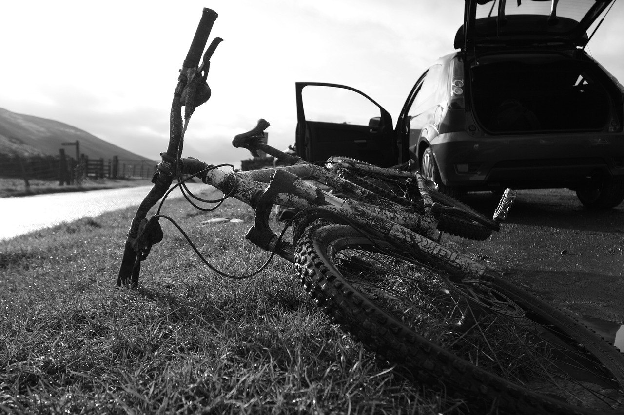 bicycle mountain wales free photo