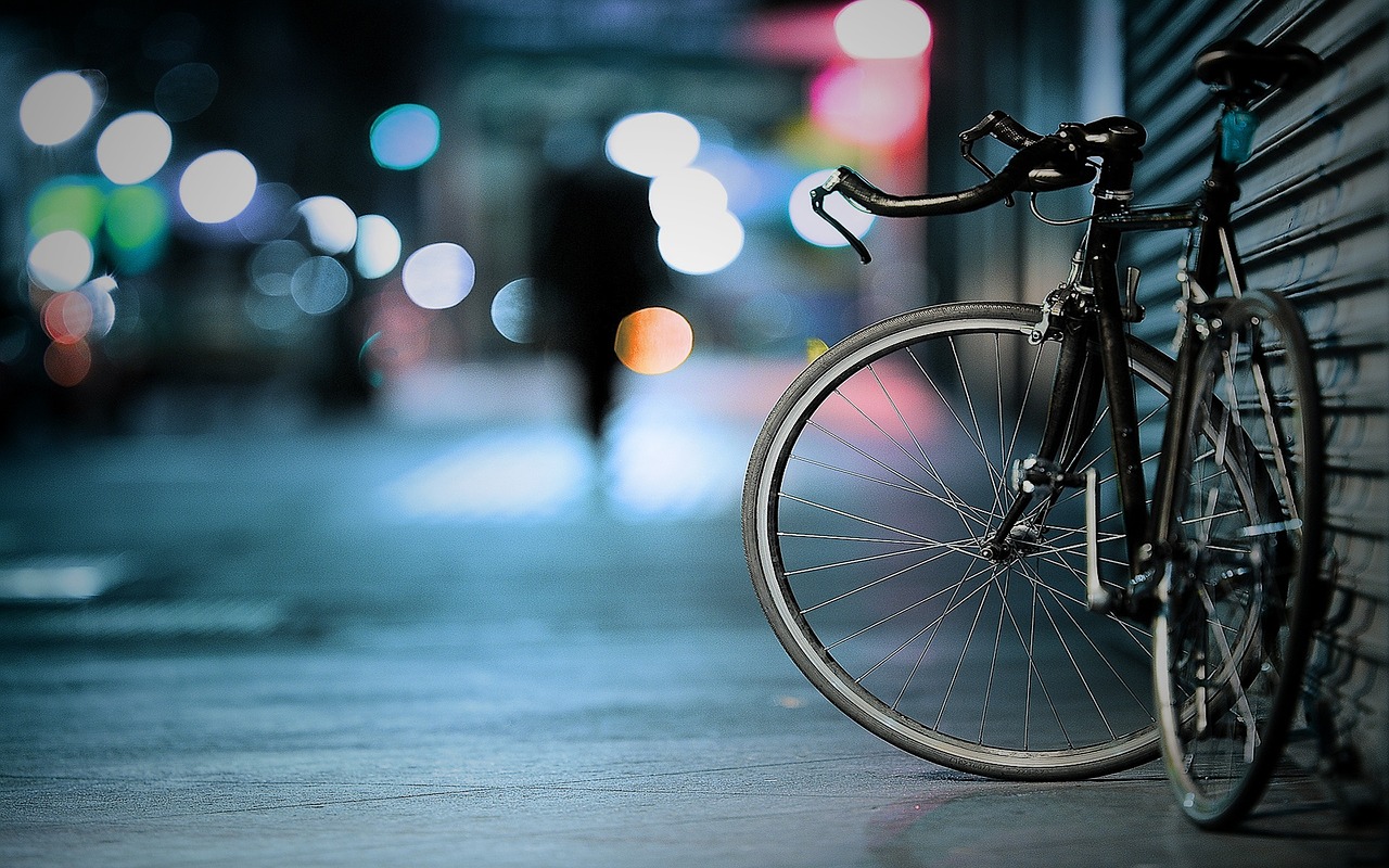 bicycle bike bokeh free photo