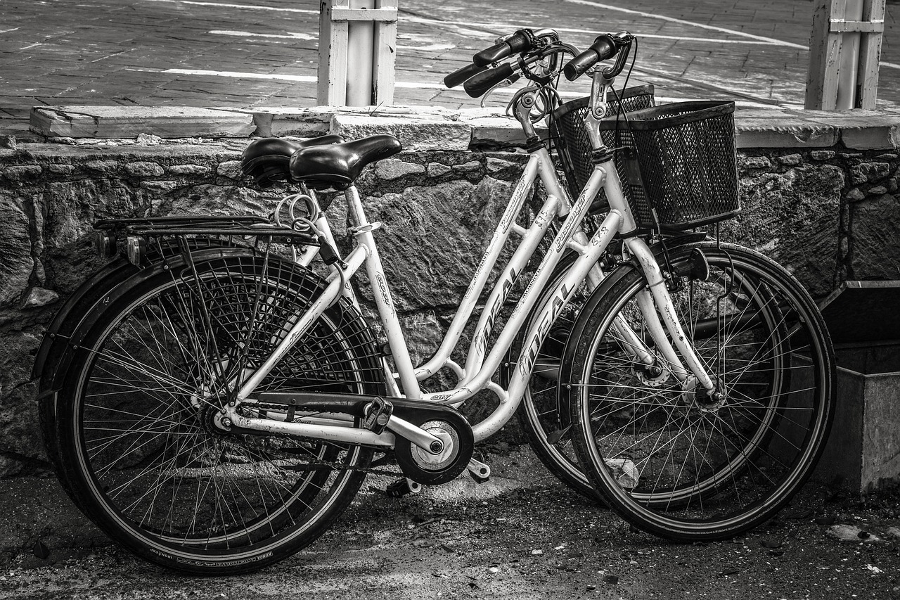 bicycle street outdoor free photo