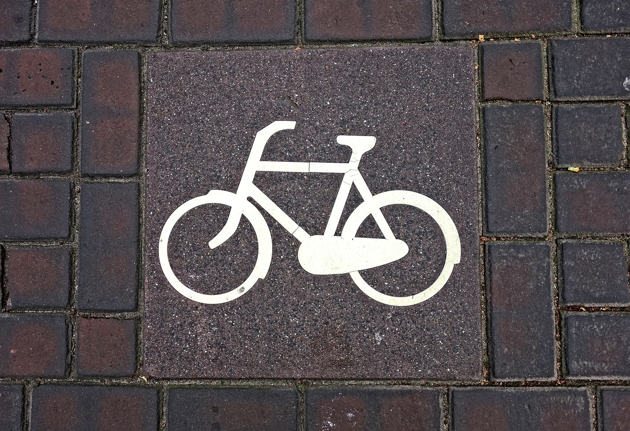 bicycle icon sign free photo