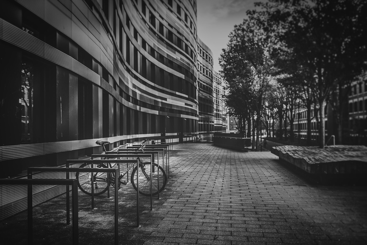 bicycle  lonely  alone free photo