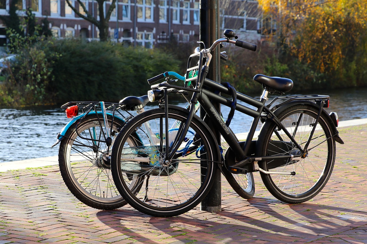 bicycle  transport  amsterdam free photo