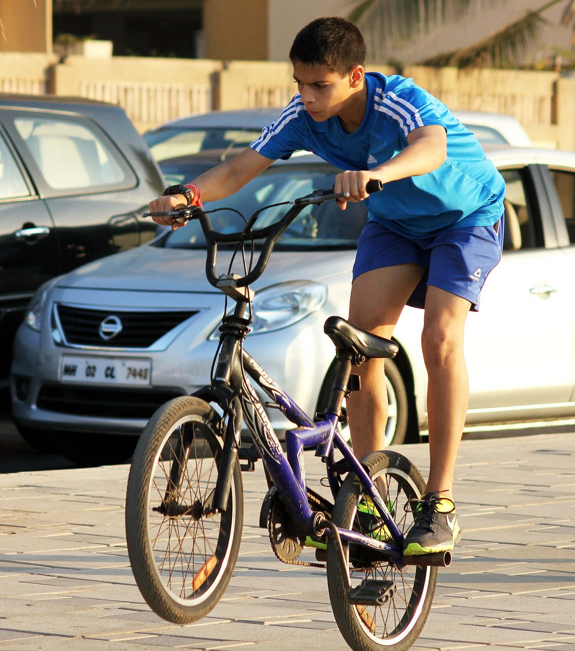 bicycle rider child free photo