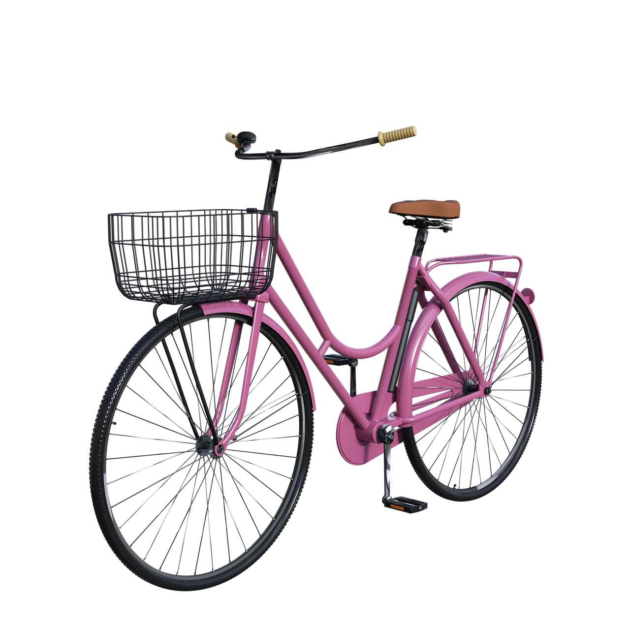 bicycle  girls  pink free photo