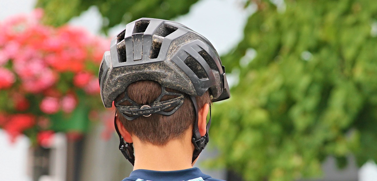 bicycle helmet cyclists protection free photo