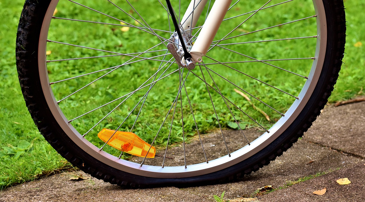 bicycle tires platt defect free photo