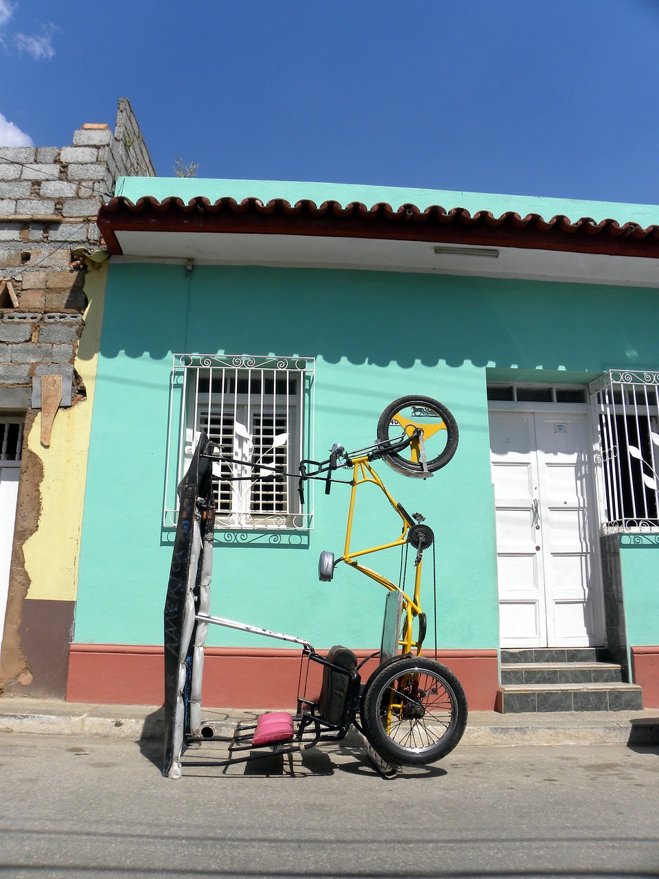 bicycles cuba trinidad free photo