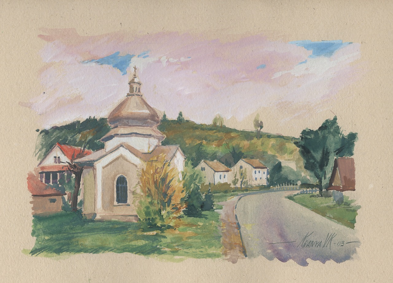 bieszczady chapel picture free photo