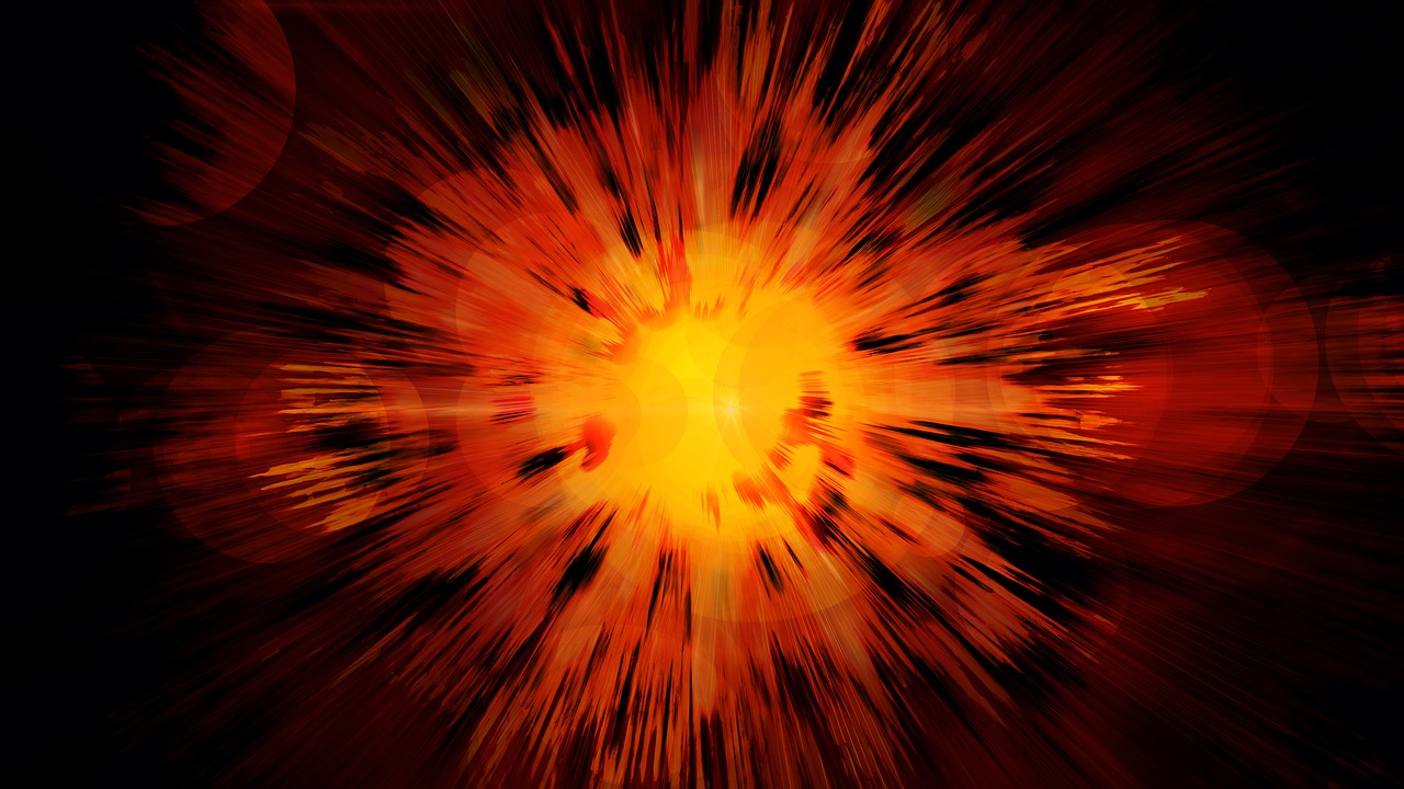 big bang explosion pop free photo