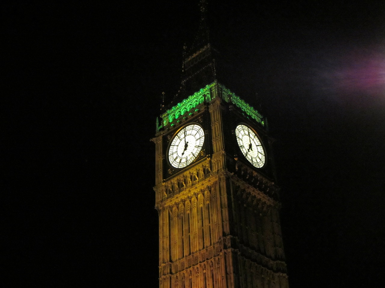 big ben night london free photo