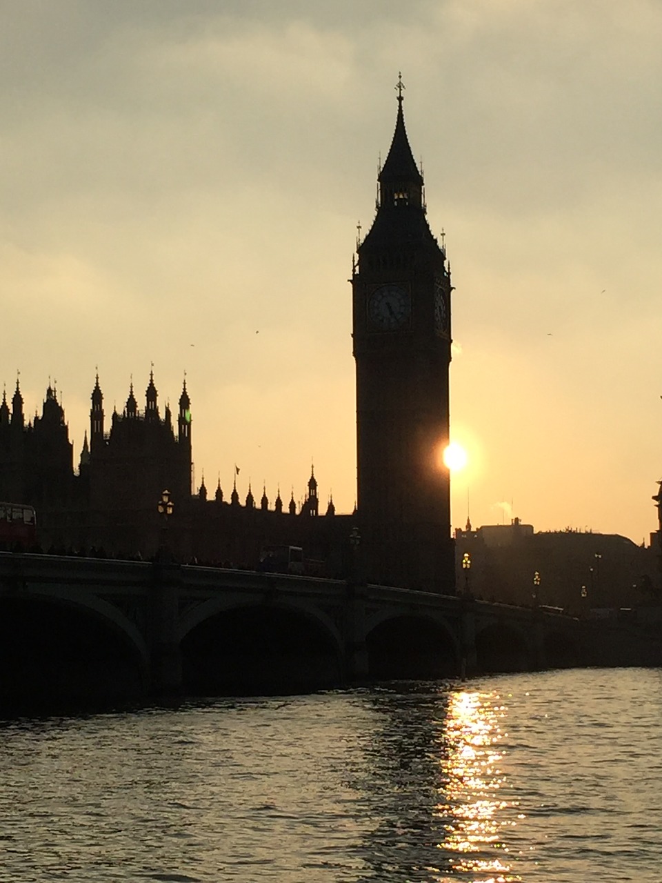 big ben sunset setting sun free photo