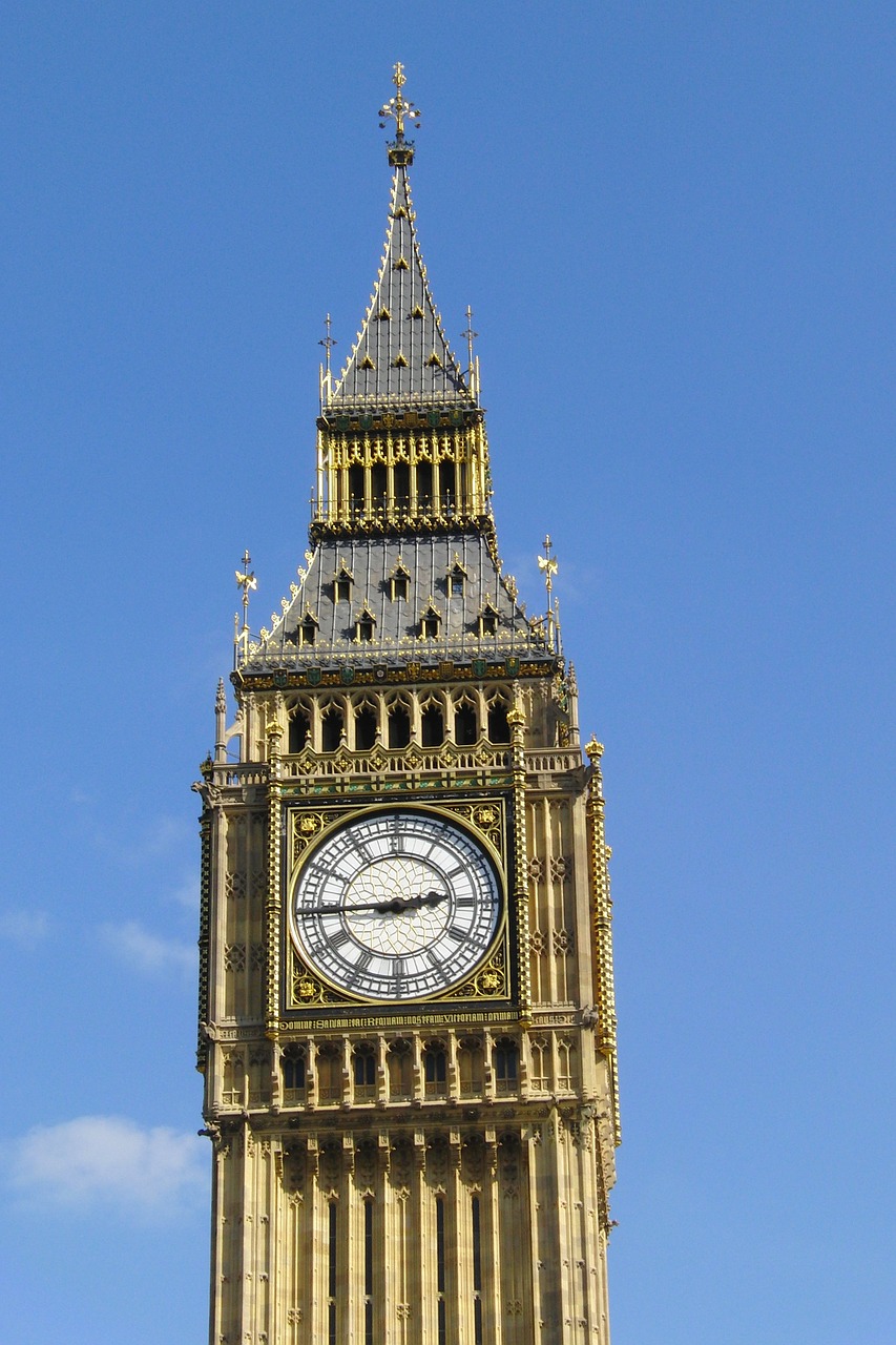 big ben clock tower clock free photo