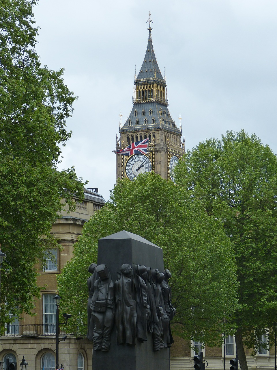 big ben london river thames free photo