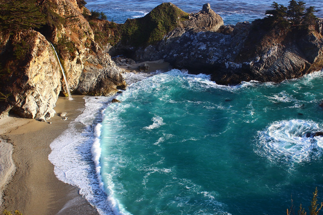 big sur  coast  california free photo