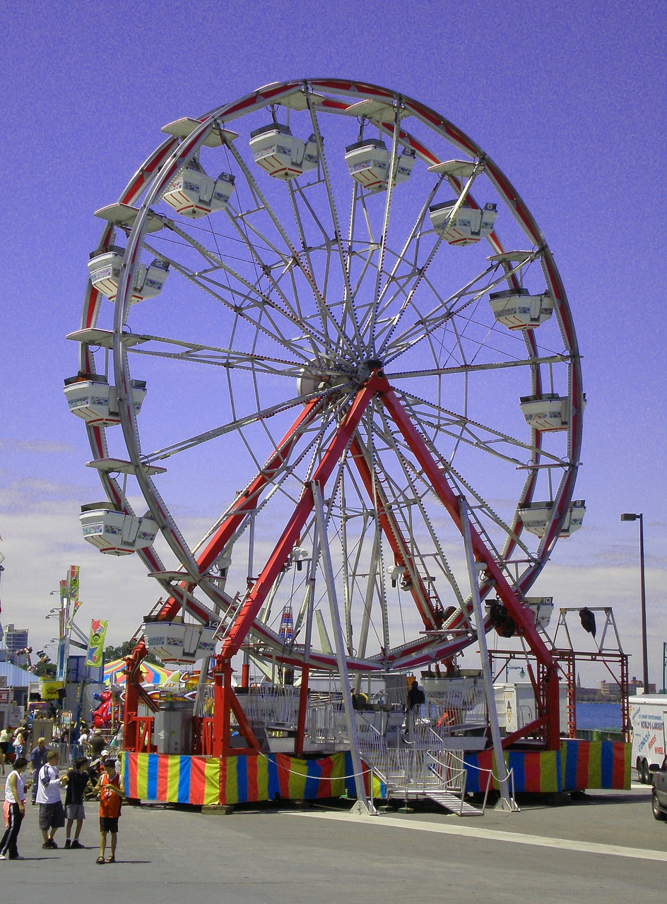 big wheel carnival ferris wheel free photo