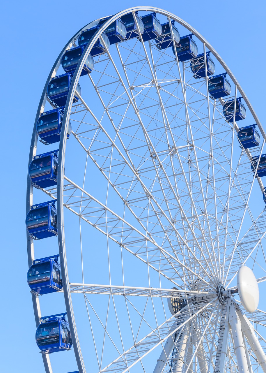 big wheel  ferris wheel  wheel free photo