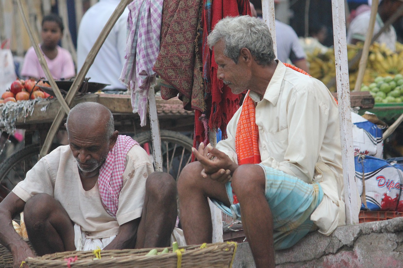 bihar chhapra vegetable stall free photo