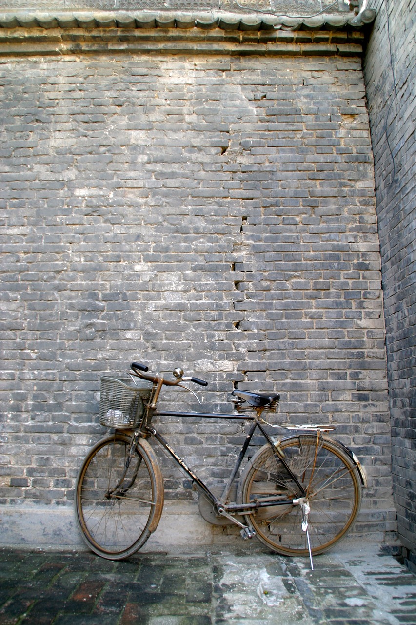 bike china wall free photo