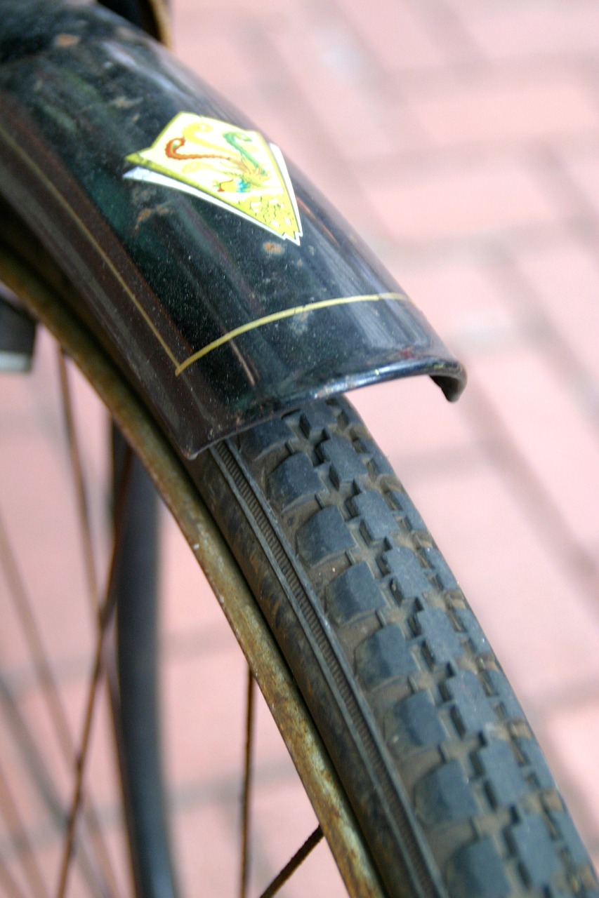 bike mature tyres free photo