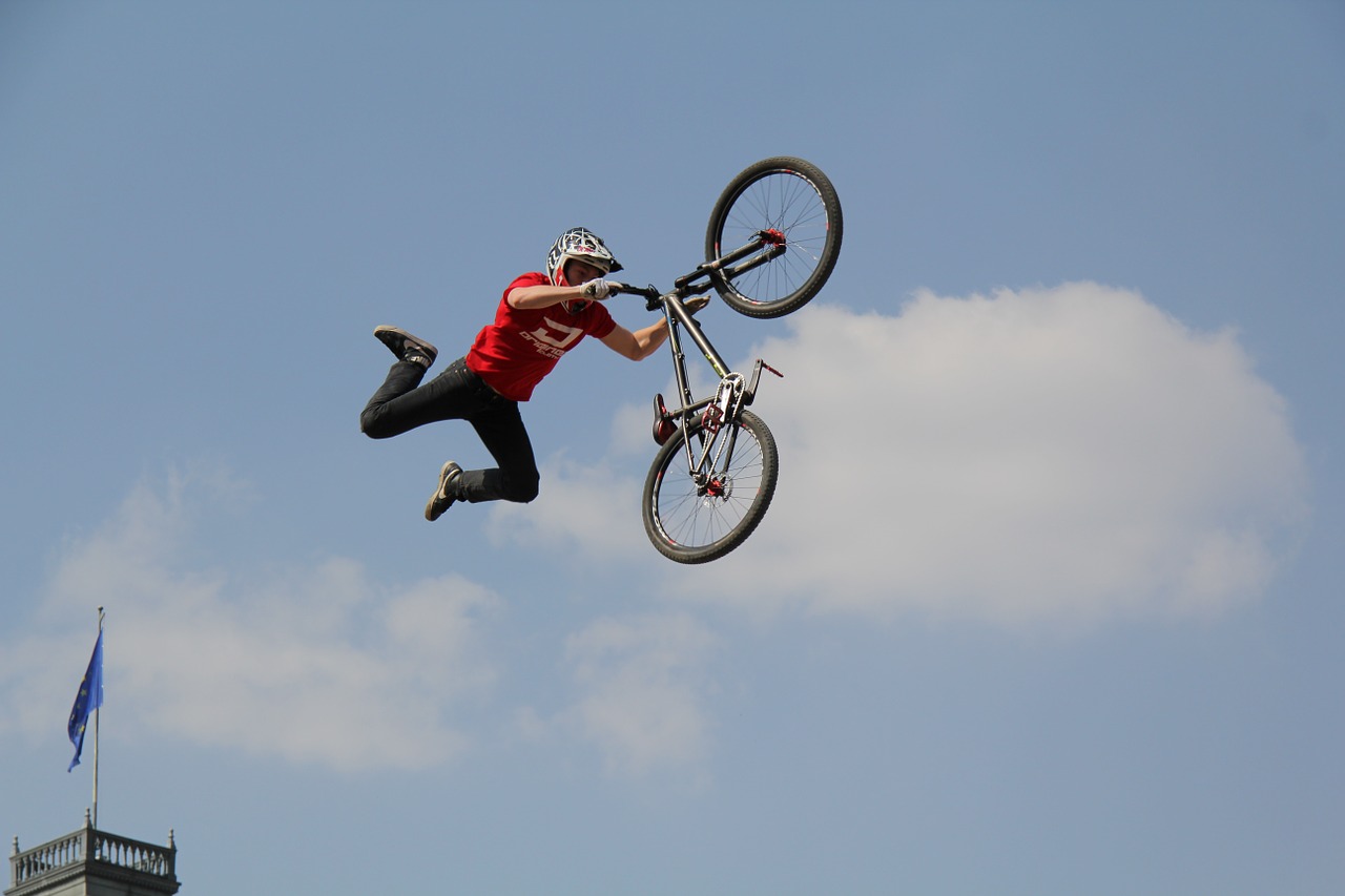 bike sport mountainbiker free photo