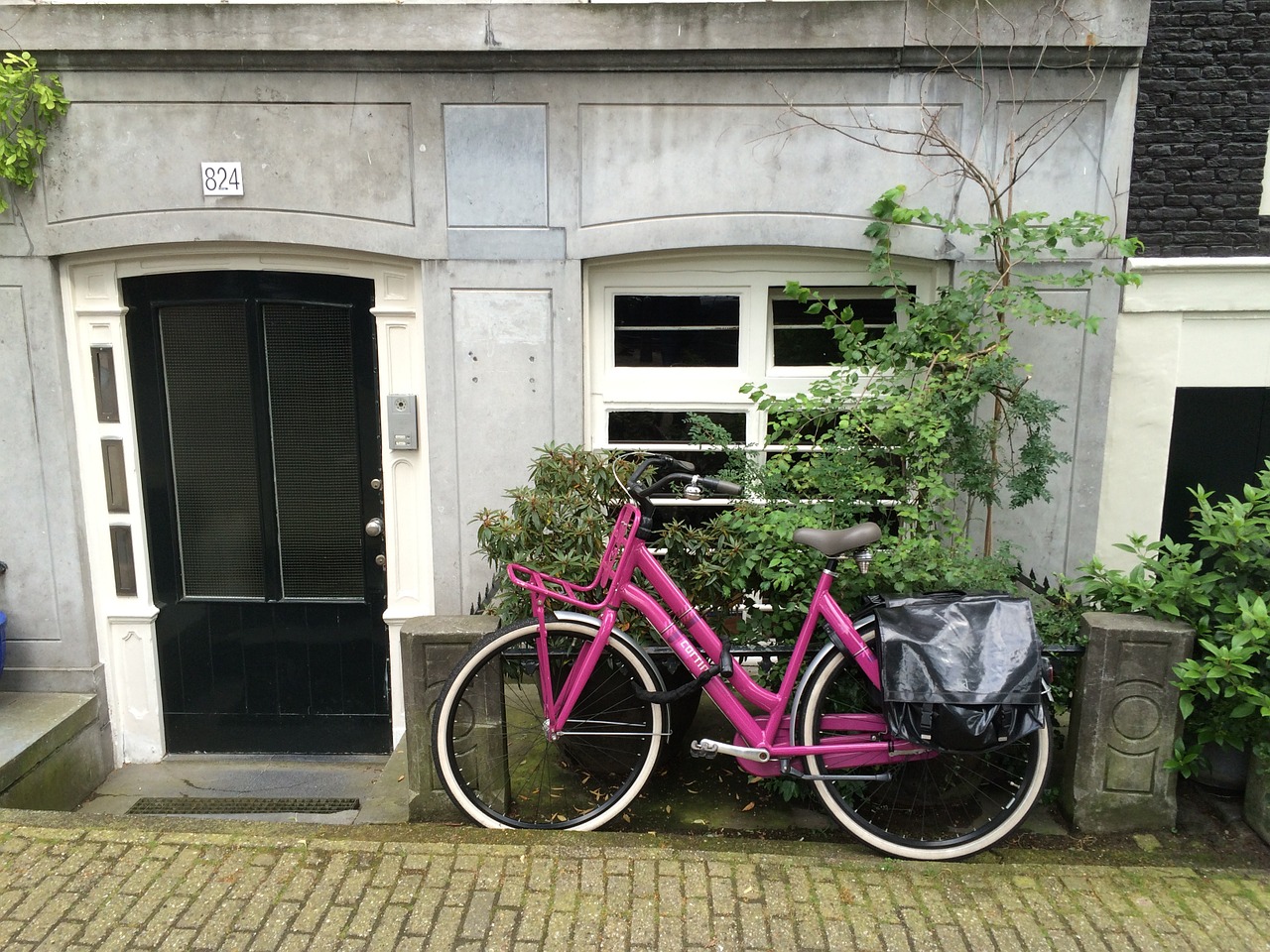 bike amsterdam entrance free photo